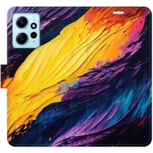 iSaprio flip pouzdro Fire Paint pro Xiaomi Redmi Note 12 5G