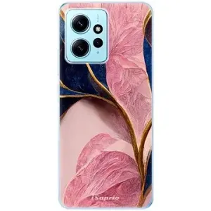 iSaprio Pink Blue Leaves pro Xiaomi Redmi Note 12 5G