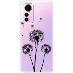 iSaprio Three Dandelions pro black pro Xiaomi 12 Lite