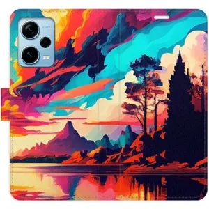 iSaprio flip pouzdro Colorful Mountains 02 pro Xiaomi Redmi Note 12 Pro+ 5G