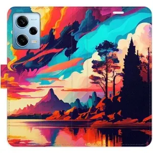 iSaprio flip pouzdro Colorful Mountains 02 pro Xiaomi Redmi Note 12 Pro 5G / Poco X5 Pro 5G