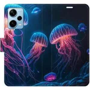 iSaprio flip pouzdro Jellyfish pro Xiaomi Redmi Note 12 Pro+ 5G