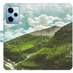 iSaprio flip pouzdro Mountain Valley pro Xiaomi Redmi Note 12 Pro 5G / Poco X5 Pro 5G