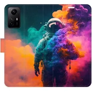 iSaprio flip pouzdro Astronaut in Colours 02 pro Xiaomi Redmi Note 12S