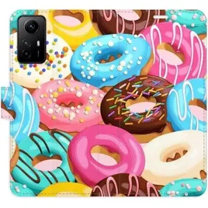 iSaprio flip pouzdro Donuts Pattern 02 pro Xiaomi Redmi Note 12S