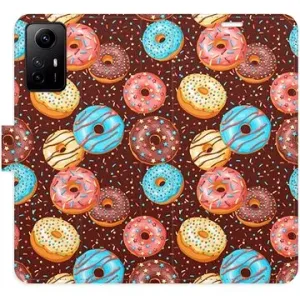 iSaprio flip pouzdro Donuts Pattern pro Xiaomi Redmi Note 12S