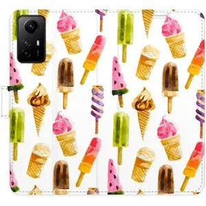 iSaprio flip pouzdro Ice Cream Pattern pro Xiaomi Redmi Note 12S