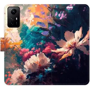 iSaprio flip pouzdro Spring Flowers pro Xiaomi Redmi Note 12S