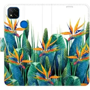 iSaprio flip pouzdro Exotic Flowers 02 pro Xiaomi Redmi 9C