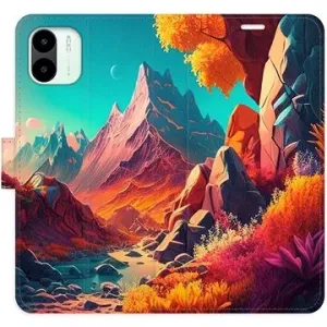 iSaprio flip pouzdro Colorful Mountains pro Xiaomi Redmi A1 / A2
