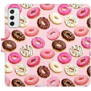iSaprio flip pouzdro Donuts Pattern 03 pro Samsung Galaxy M52 5G