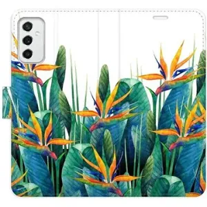 iSaprio flip pouzdro Exotic Flowers 02 pro Samsung Galaxy M52 5G