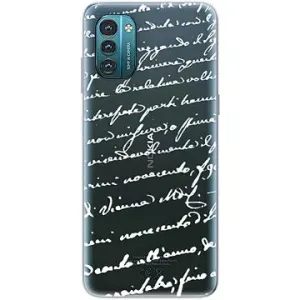 iSaprio Handwriting 01 pro white pro Nokia G11 / G21