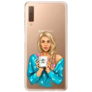 iSaprio Coffe Now - Blond pro Samsung Galaxy A7 (2018)