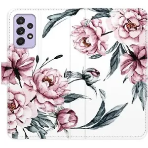 iSaprio flip pouzdro Pink Flowers pro Samsung Galaxy A52 / A52 5G / A52s