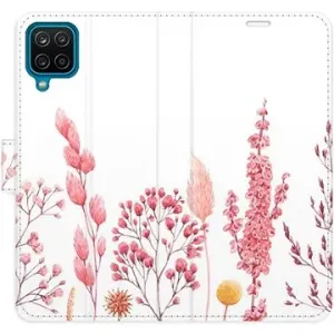 iSaprio flip pouzdro Pink Flowers 03 pro Samsung Galaxy A12