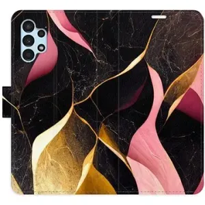 iSaprio flip pouzdro Gold Pink Marble 02 pro Samsung Galaxy A13 / A13 5G
