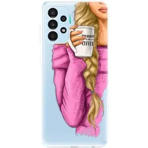 iSaprio My Coffe and Blond Girl pro Samsung Galaxy A13