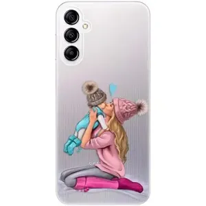 iSaprio Kissing Mom pro Blond and Boy pro Samsung Galaxy A14 / A14 5G