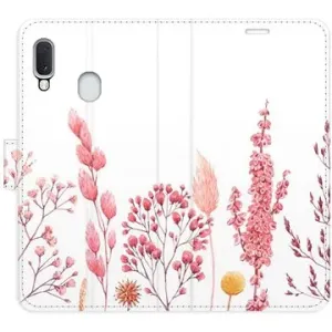 iSaprio flip pouzdro Pink Flowers 03 pro Samsung Galaxy A20e
