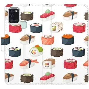 iSaprio flip pouzdro Sushi Pattern 02 pro Samsung Galaxy A21s