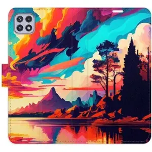 iSaprio flip pouzdro Colorful Mountains 02 pro Samsung Galaxy A22 5G