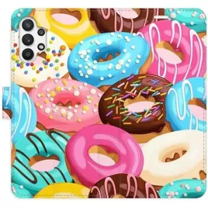 iSaprio flip pouzdro Donuts Pattern 02 pro Samsung Galaxy A32 5G