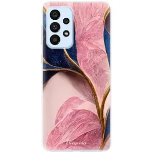 iSaprio Pink Blue Leaves pro Samsung Galaxy A33 5G