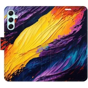 iSaprio flip pouzdro Fire Paint pro Samsung Galaxy A34 5G