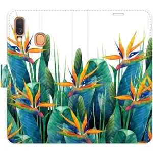 iSaprio flip pouzdro Exotic Flowers 02 pro Samsung Galaxy A40