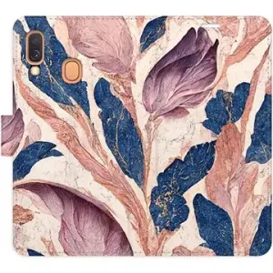 iSaprio flip pouzdro Old Leaves 02 pro Samsung Galaxy A40