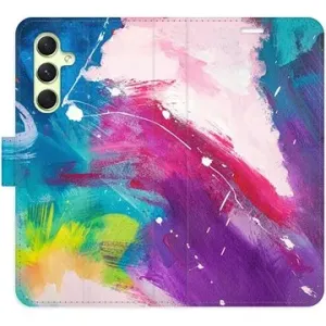 iSaprio flip pouzdro Abstract Paint 05 pro Samsung Galaxy A54 5G