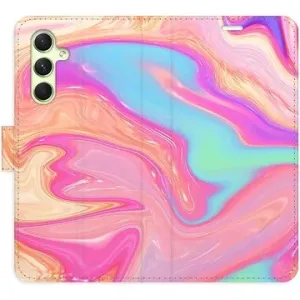 iSaprio flip pouzdro Abstract Paint 07 pro Samsung Galaxy A54 5G