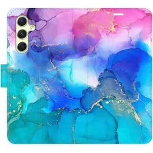 iSaprio flip pouzdro BluePink Paint pro Samsung Galaxy A54 5G