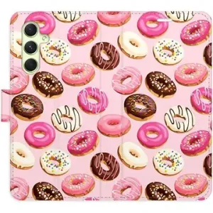 iSaprio flip pouzdro Donuts Pattern 03 pro Samsung Galaxy A54 5G