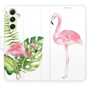 iSaprio flip pouzdro Flamingos pro Samsung Galaxy A54 5G