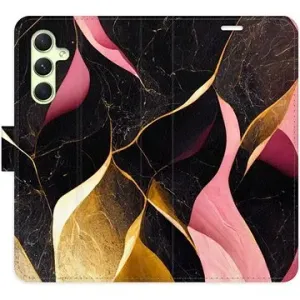 iSaprio flip pouzdro Gold Pink Marble 02 pro Samsung Galaxy A54 5G