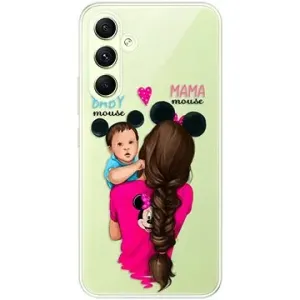 iSaprio Mama Mouse Brunette and Boy pro Samsung Galaxy A54 5G