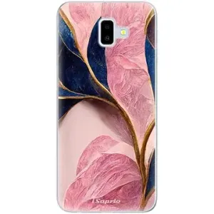 iSaprio Pink Blue Leaves pro Samsung Galaxy J6+