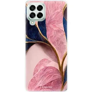 iSaprio Pink Blue Leaves pro Samsung Galaxy M53 5G