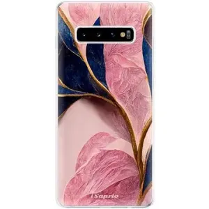 iSaprio Pink Blue Leaves pro Samsung Galaxy S10+