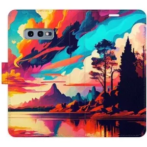 iSaprio flip pouzdro Colorful Mountains 02 pro Samsung Galaxy S10e