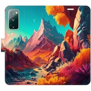 iSaprio flip pouzdro Colorful Mountains pro Samsung Galaxy S20 FE