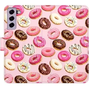 iSaprio flip pouzdro Donuts Pattern 03 pro Samsung Galaxy S21 FE 5G