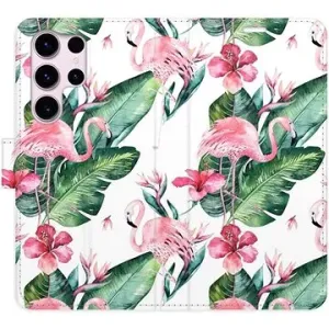 iSaprio flip pouzdro Flamingos Pattern pro Samsung Galaxy S23 Ultra