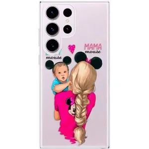 iSaprio Mama Mouse Blonde and Boy pro Samsung Galaxy S23 Ultra