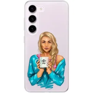 iSaprio Coffe Now pro Blond pro Samsung Galaxy S23 5G