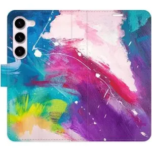 iSaprio flip pouzdro Abstract Paint 05 pro Samsung Galaxy S23 5G