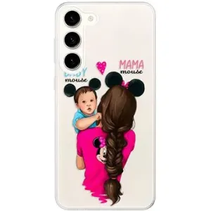 iSaprio Mama Mouse Brunette and Boy pro Samsung Galaxy S23+ 5G
