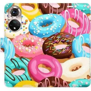 iSaprio flip pouzdro Donuts Pattern 02 pro Honor 50 / Nova 9